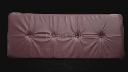 Customized Genuine Leather Headboard with insert, Headboard Cushion, Queen Size Headboard, Wall Hang Cushion, Hanging Leather Headboard